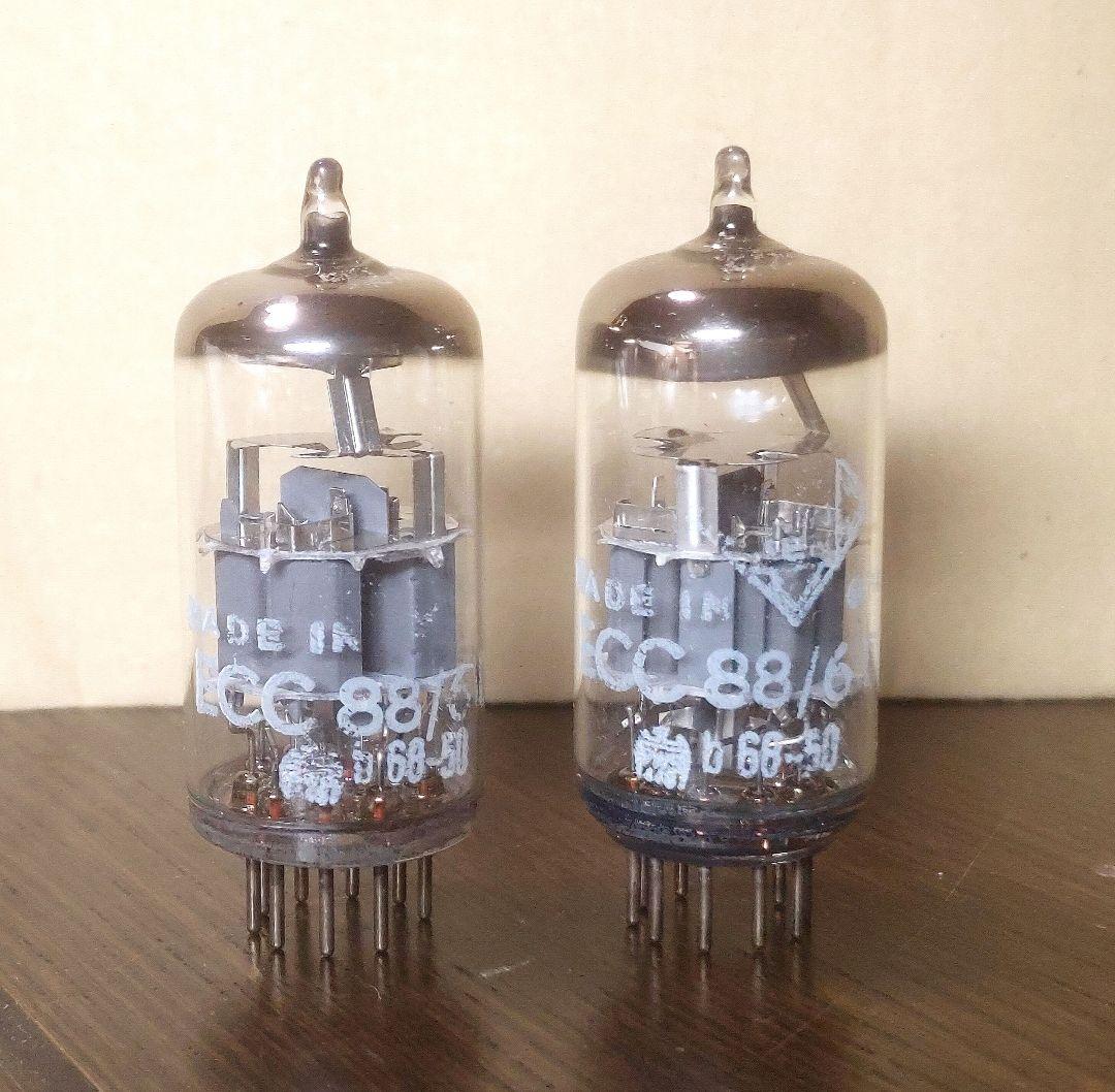 Y*i様 ★Telefunken ECC88/6DJ8 真空管 2本セット　ダイ