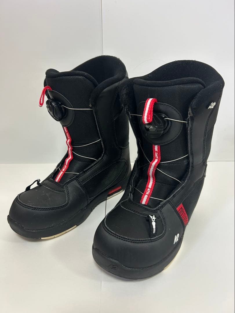 K2 スノーボードブーツ 黒 22㎝　キッズ　MINI TURBO