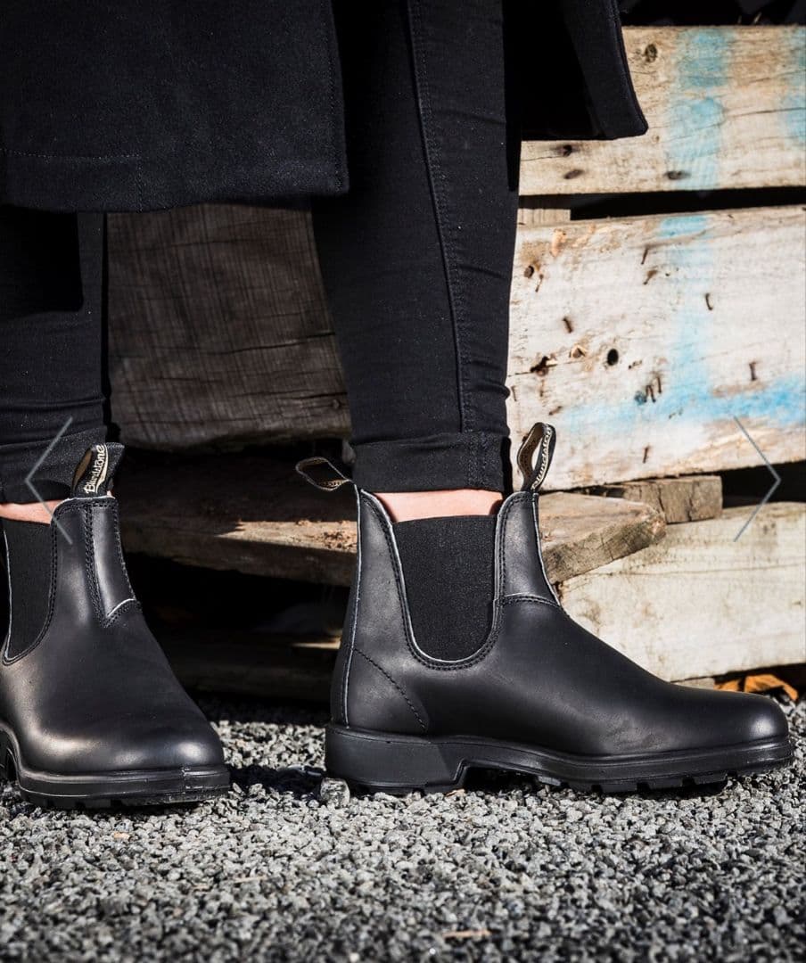 【美品】Blundstone 黒 サイドゴアブーツ