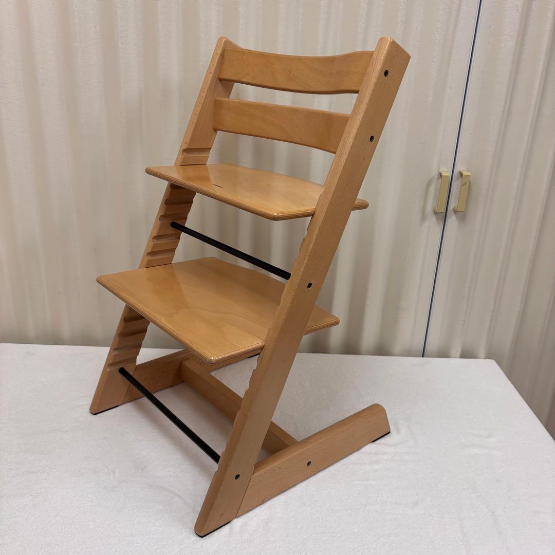 除⑳清掃済　☆美品☆　ストッケ　トリップ　トラップ　ナチュラル　2023年製　6