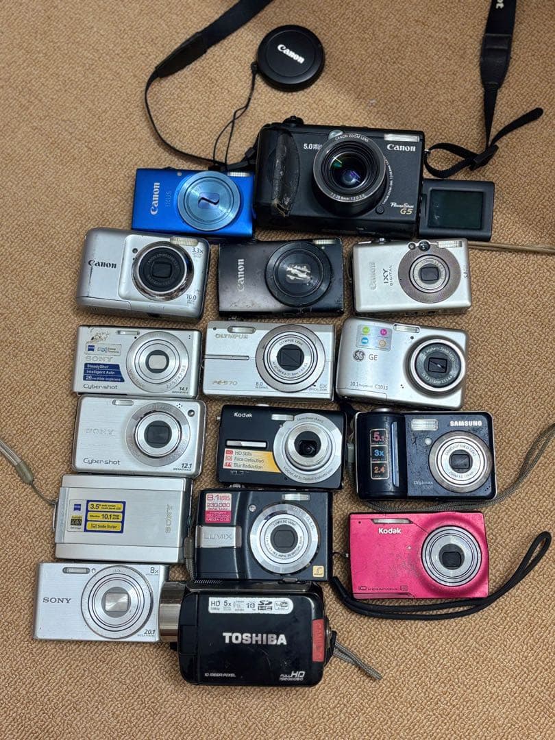 デジタルカメラセット 多様なブランド