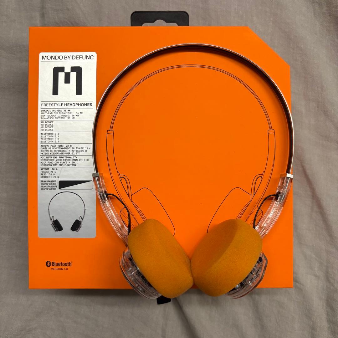 ヘッドホン MONDO BY DEFUNC FREESTYLE HEADPHONES