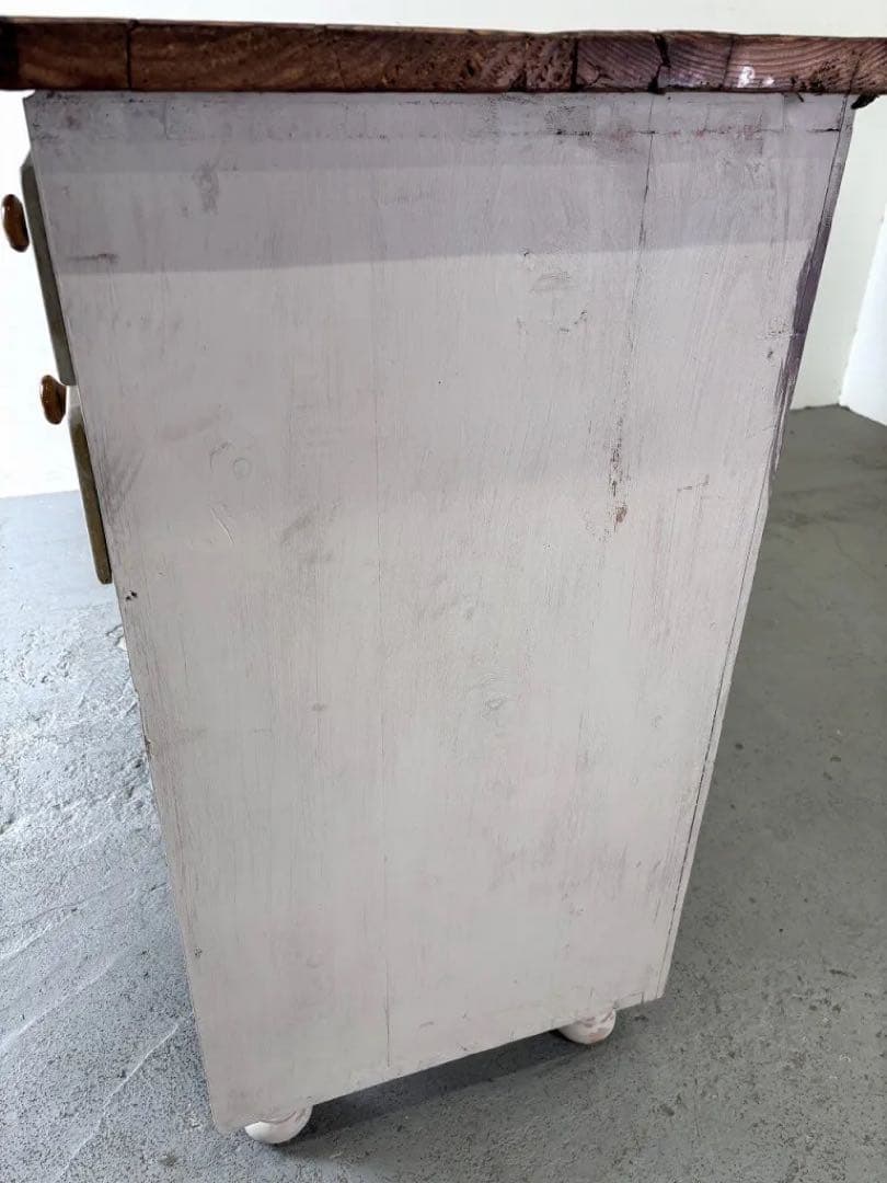 ヴィンテージ ウッド シャビー カウンター