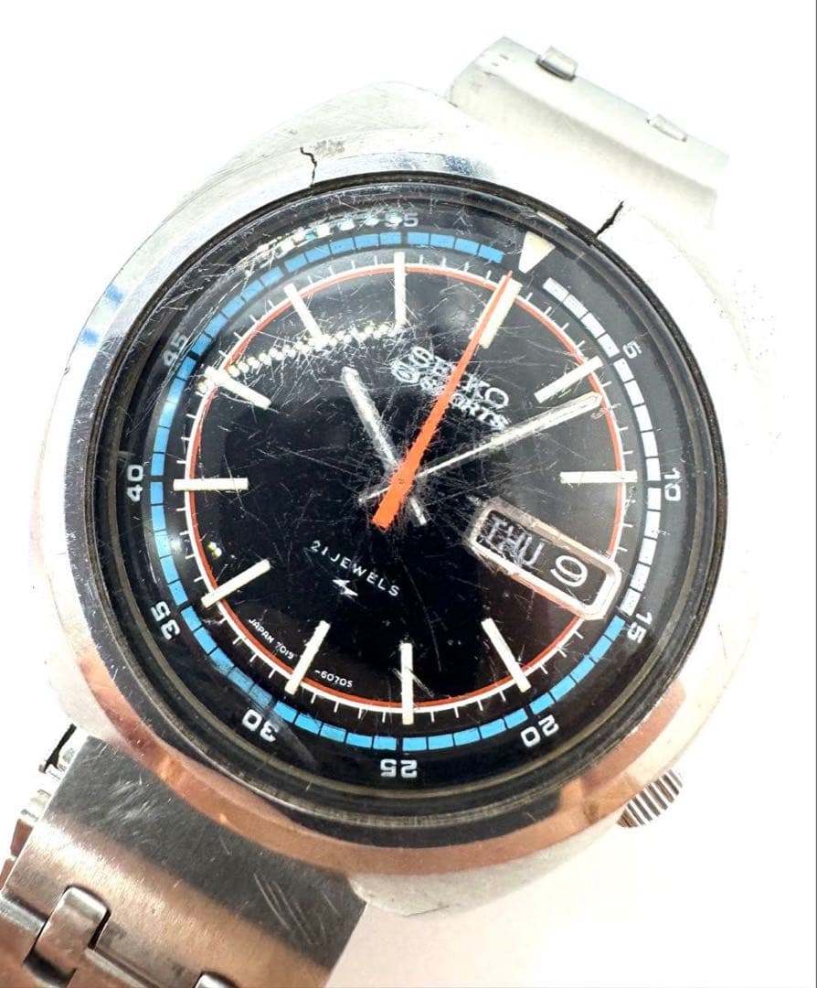 SEIKO セイコー セイコー5 スポーツ 7019-6040 腕時計 機械式