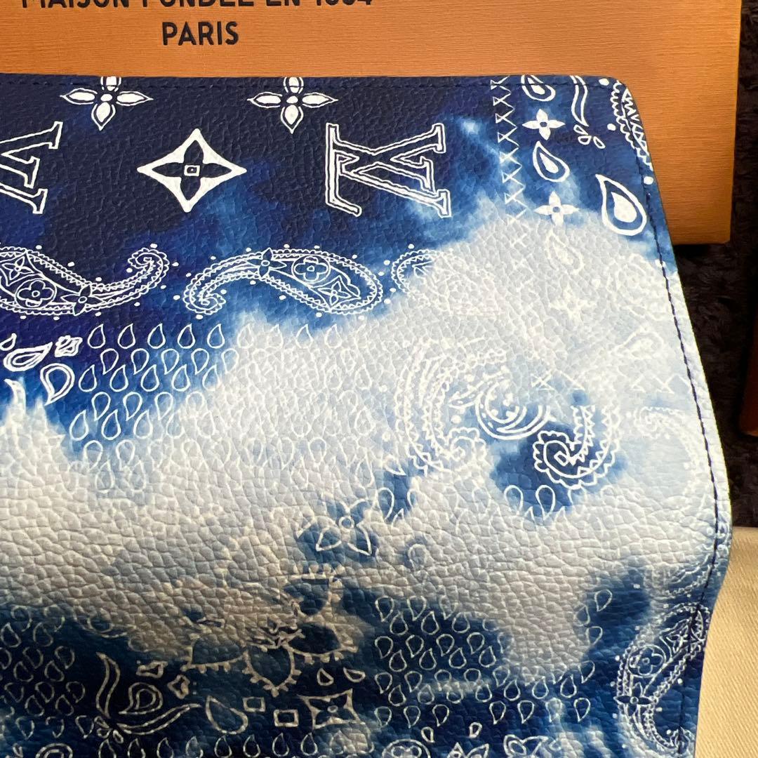 ルイヴィトン バンダナ ポルトフォイユ ブラザ M81405 ペイズリー 財布