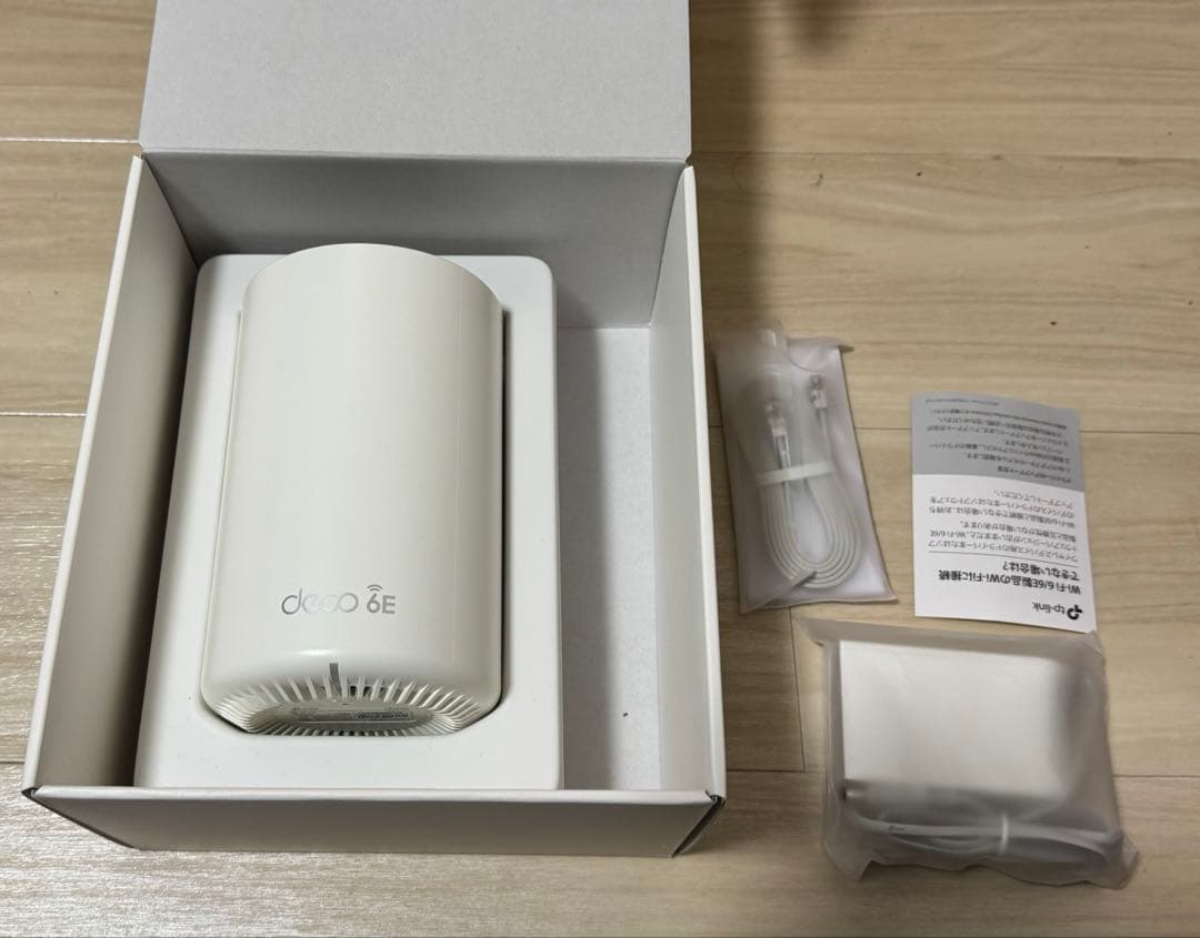 TP-Link Deco XE75 Wi-Fi 6E 無線LANルーター
