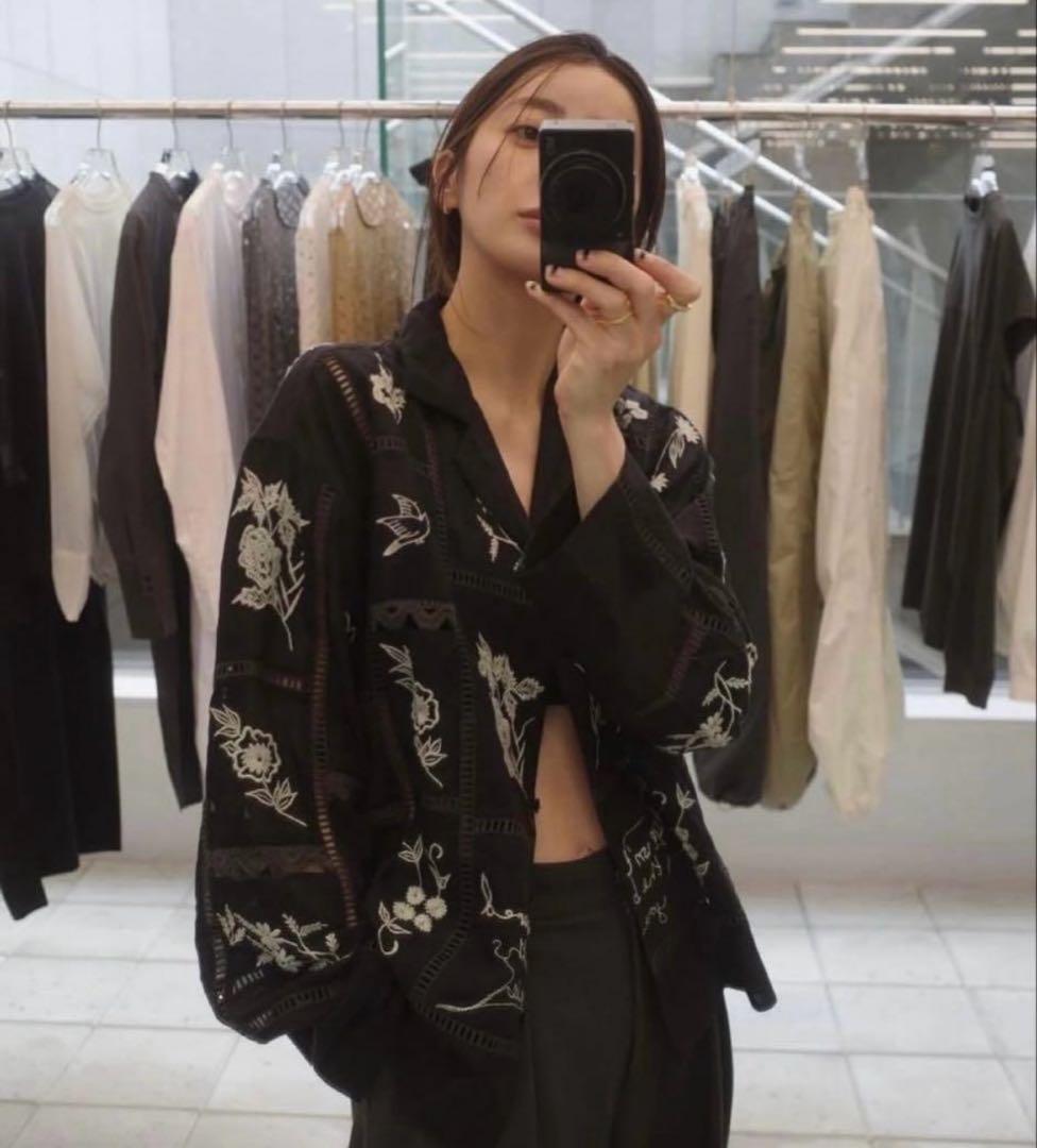 TODAYFUL トゥデイフル★ エンブロイダリーパッチワークシャツ
