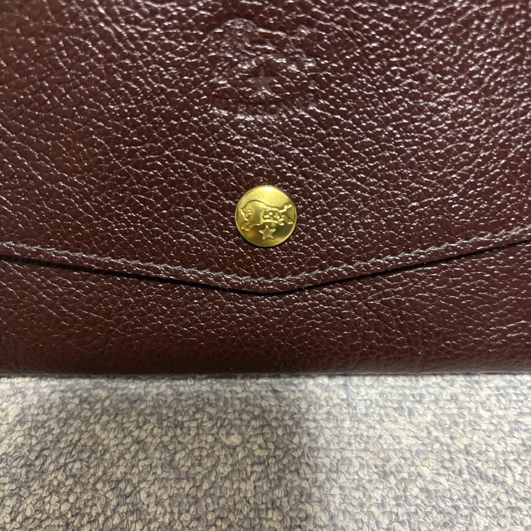 【極美品】イルビゾンテ　ロングウォレット　長財布　シボ革