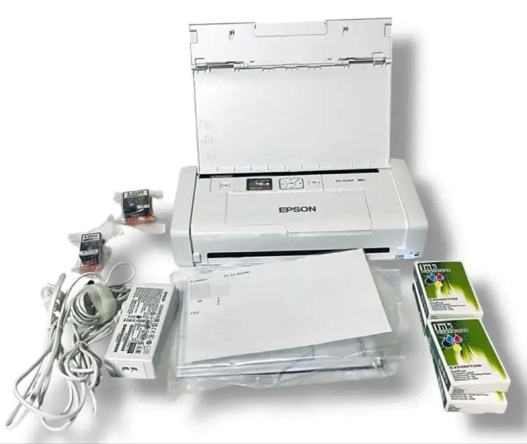 動作品 EPSON PX-S06 モバイル プリンタ 2022 インク おまけ