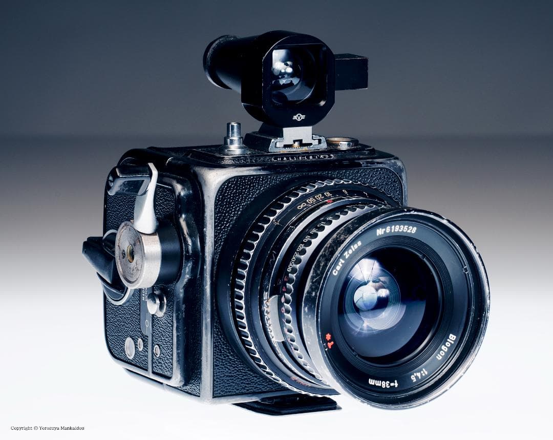 ハッセルブラッドSWC　専用のビューファインダー付属　A12フィルムマガジン付き