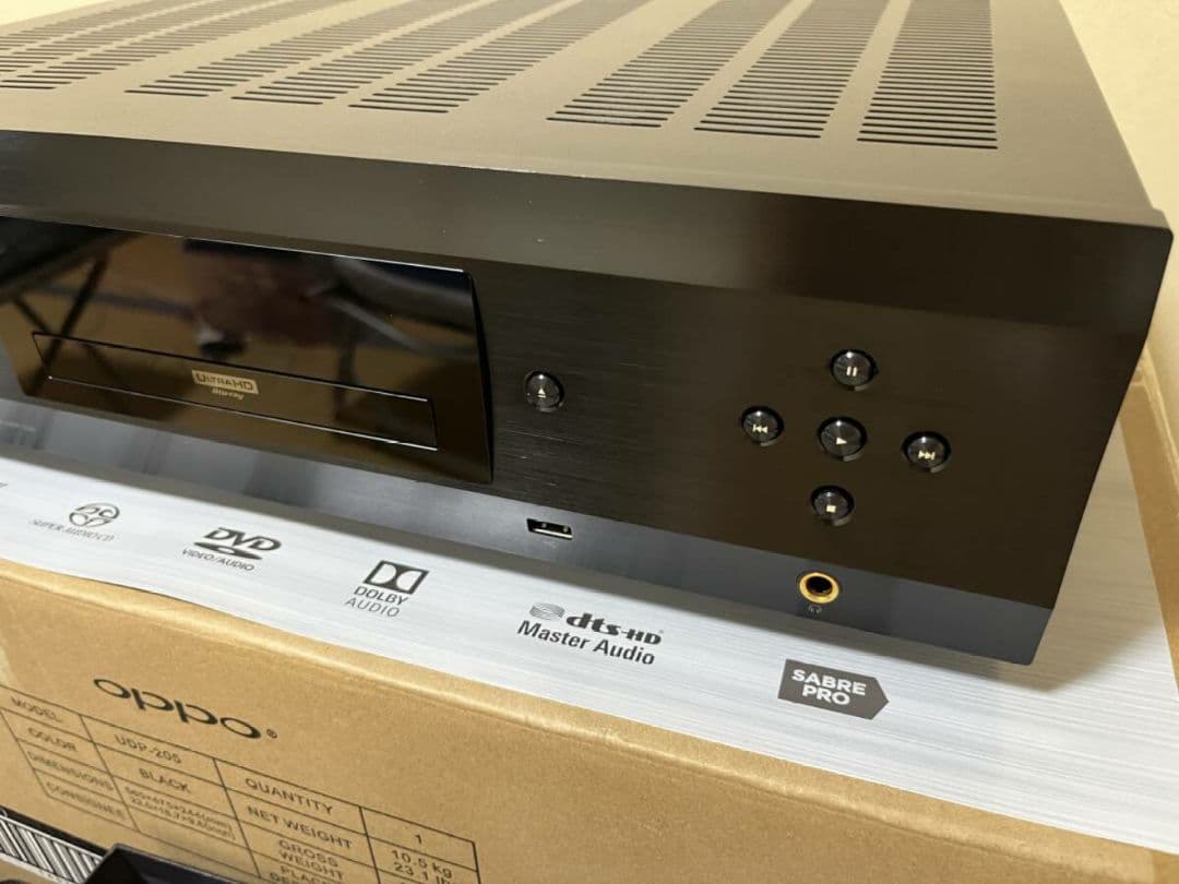 ブルーレイ OPPO UDP-205 Ultra HD リモコン元箱他備品もあり