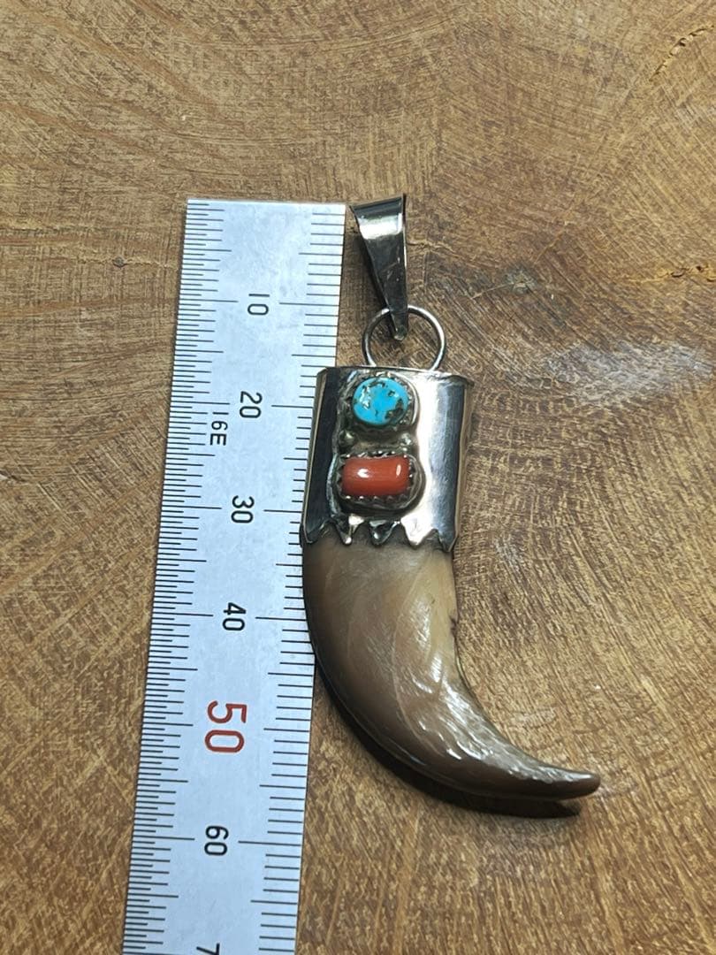 ⭐︎navajo ベアクローペンダント インディアンジュエリー