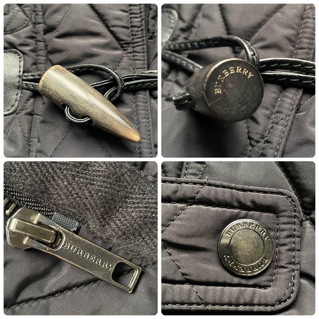 バーバリーロンドン　キルティングダッフルコート ノバチェック 40サイズ