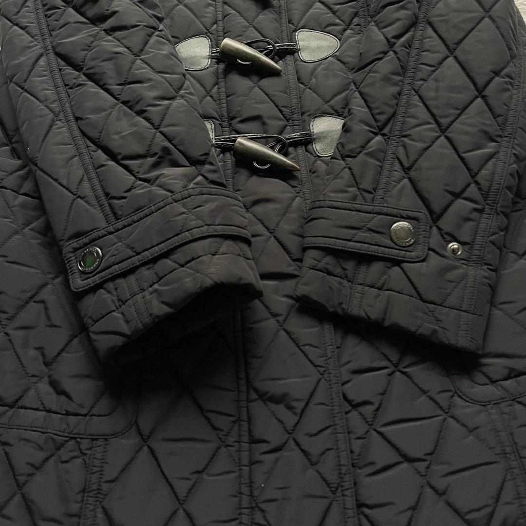 バーバリーロンドン　キルティングダッフルコート ノバチェック 40サイズ