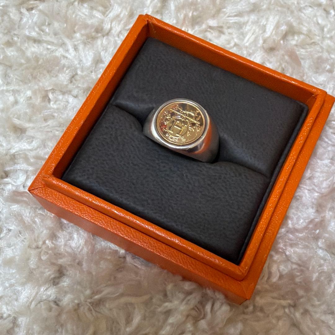 エルメス　HERMES エクスリブリス ピンクゴールド　57