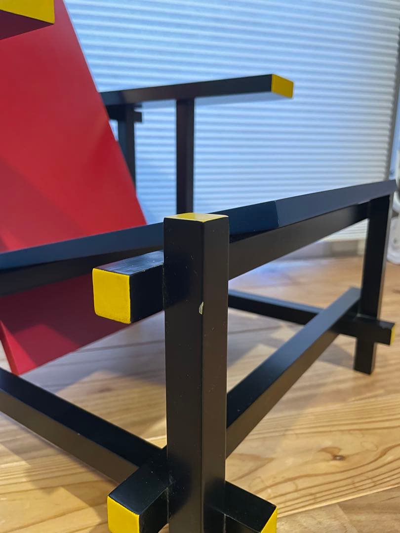 リートフェルト　レッドアンドブルーチェア　RED&BLUE　リプロダクト