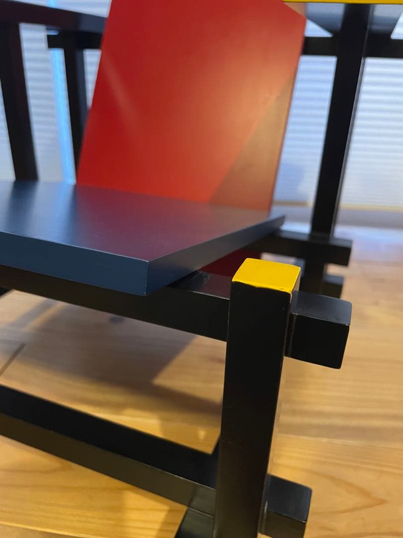 リートフェルト　レッドアンドブルーチェア　RED&BLUE　リプロダクト
