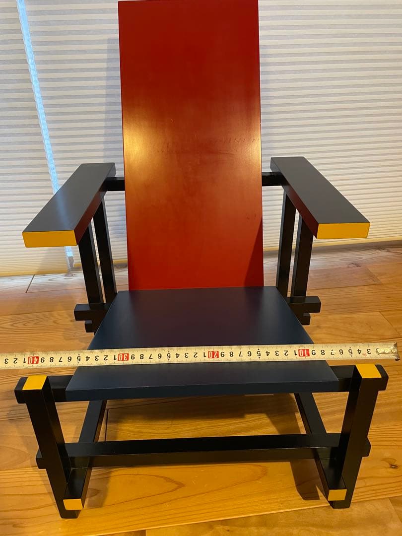 リートフェルト　レッドアンドブルーチェア　RED&BLUE　リプロダクト