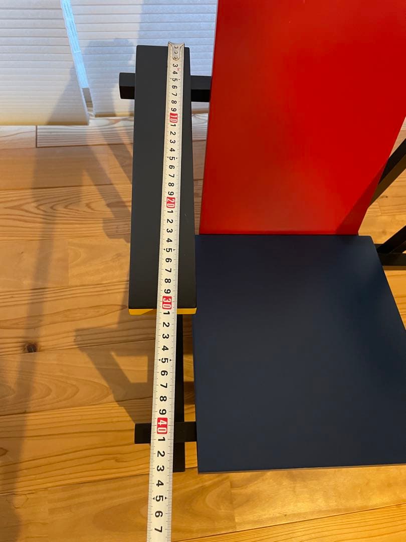 リートフェルト　レッドアンドブルーチェア　RED&BLUE　リプロダクト