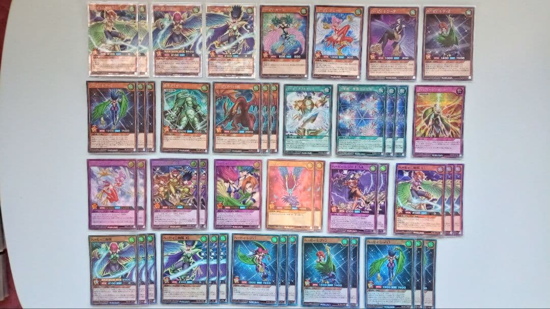 遊戯王 ラッシュデュエル ハーピィ・レディ デッキパーツ 110枚