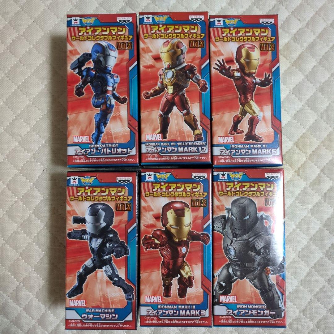 アイアンマン ワールドコレクタブル フィギュアセット vol.2 未開封 6体