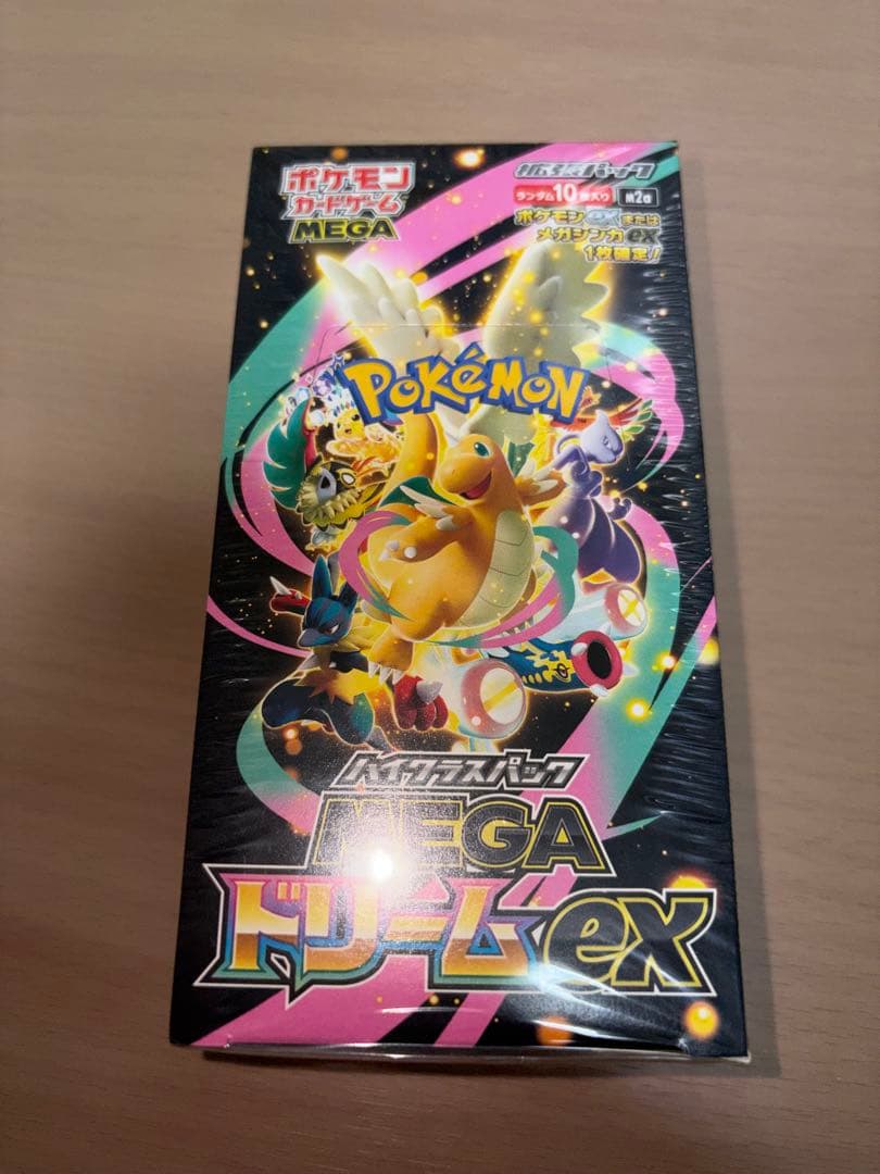 ポケモンカードゲーム MEGAドリームEX 1ボックス　シュリンク付き