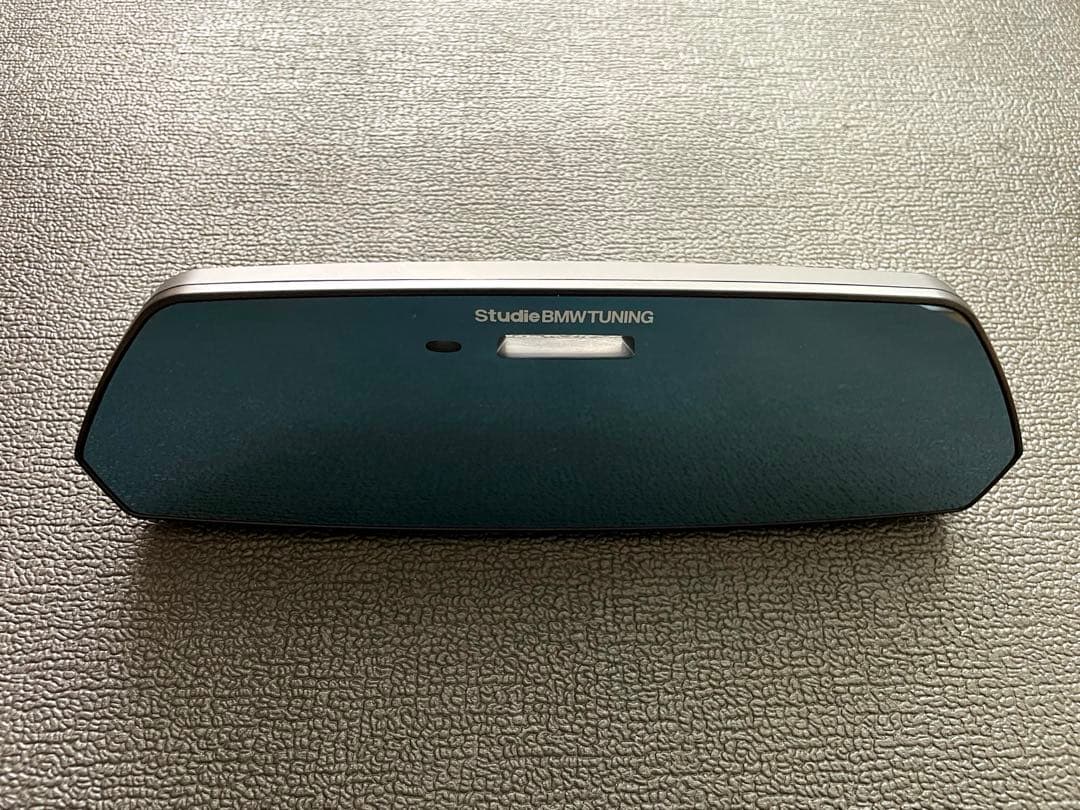 美品箱付き★Studie AG ブルーレンズ ロゴ有 後期Lci ルームミラー