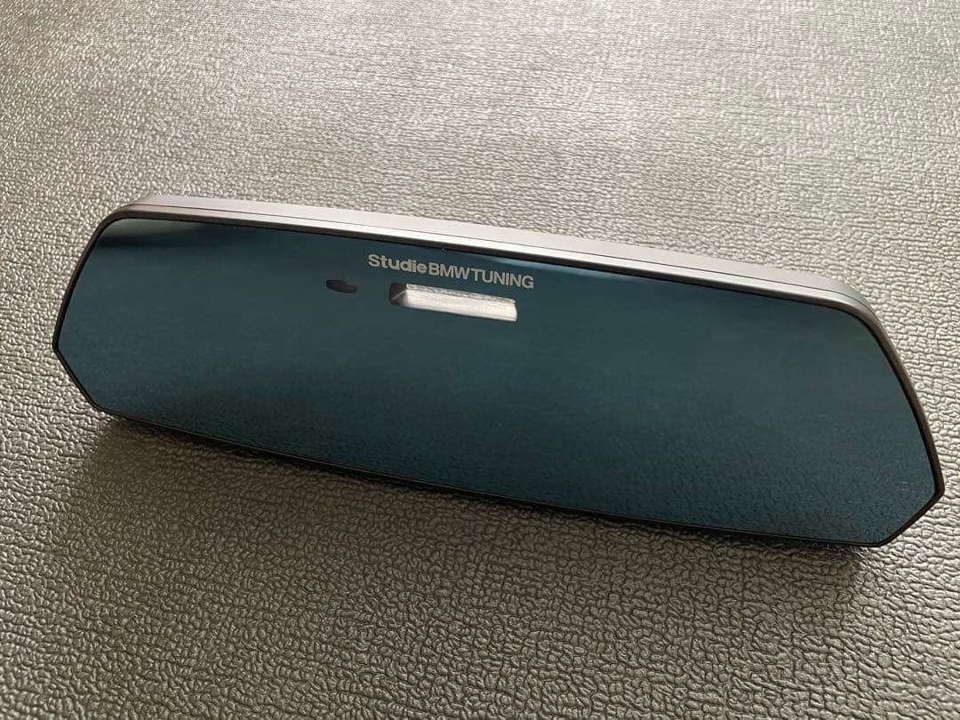 美品箱付き★Studie AG ブルーレンズ ロゴ有 後期Lci ルームミラー