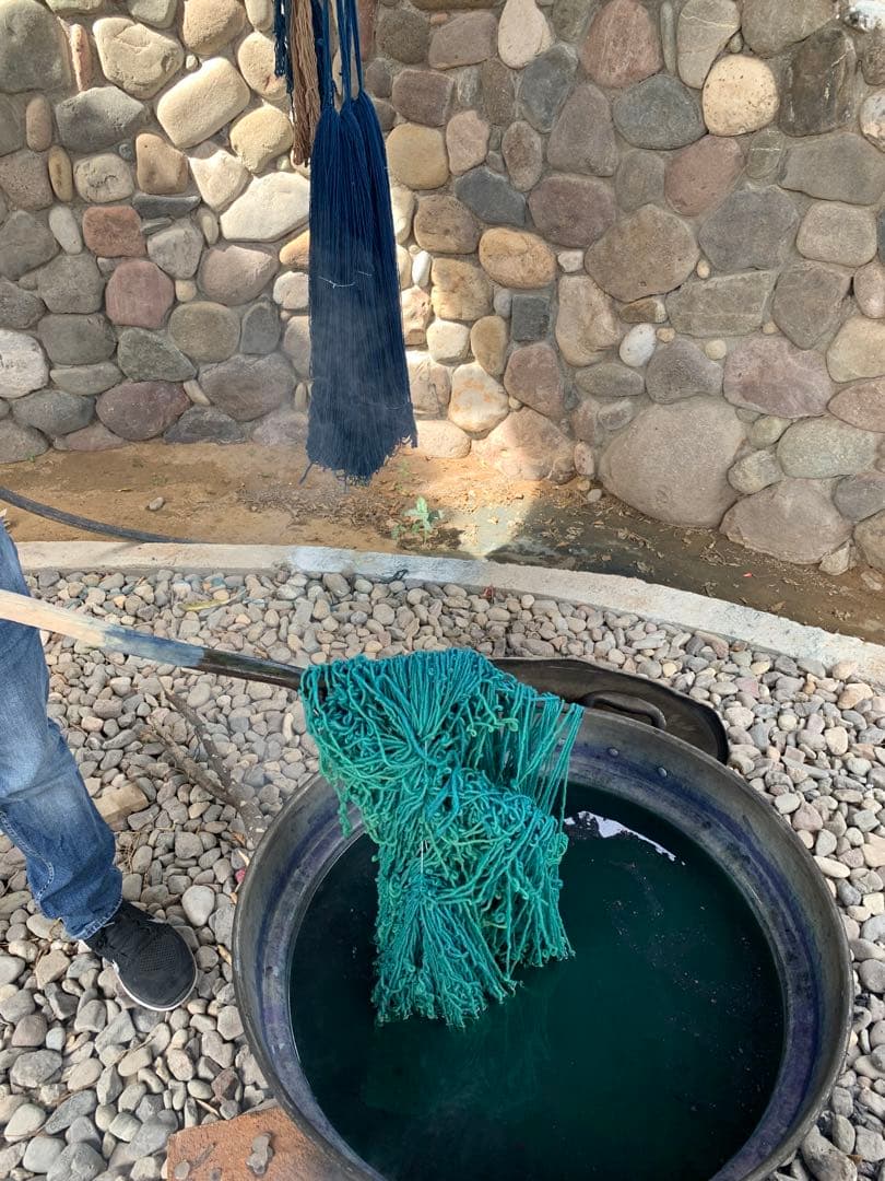 サポテックラグ　オアハカ　メキシコ　約100cm x 60cm