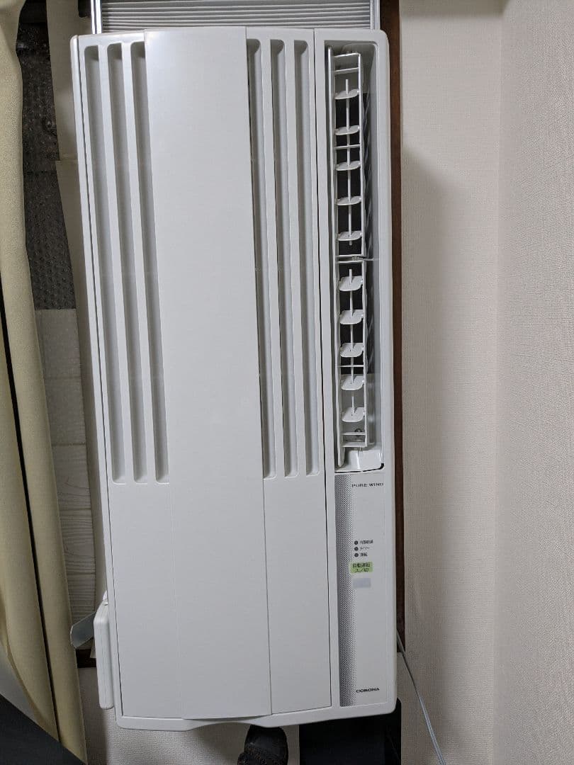 【値下済】コロナ 窓用エアコン CW-1622R　2022製