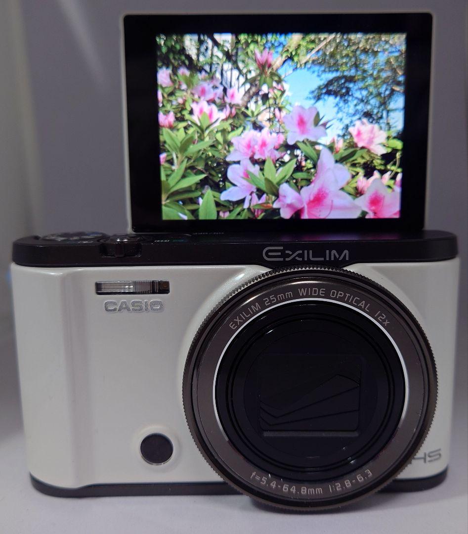 CASIO EX-ZR3000 ホワイト 美品 自撮り可2