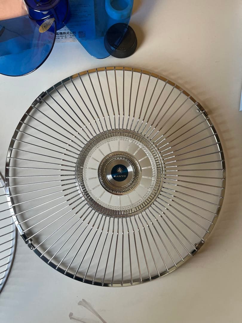 SANYO サンヨー 扇風機 EF-6PN 昭和レトロ 未使用長期倉庫保管品共箱