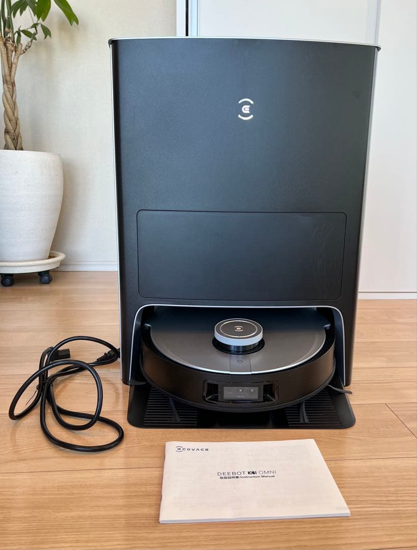 【30回程度のみ】ECOVACS(エコバックス)DEEBOT X1 OMNI