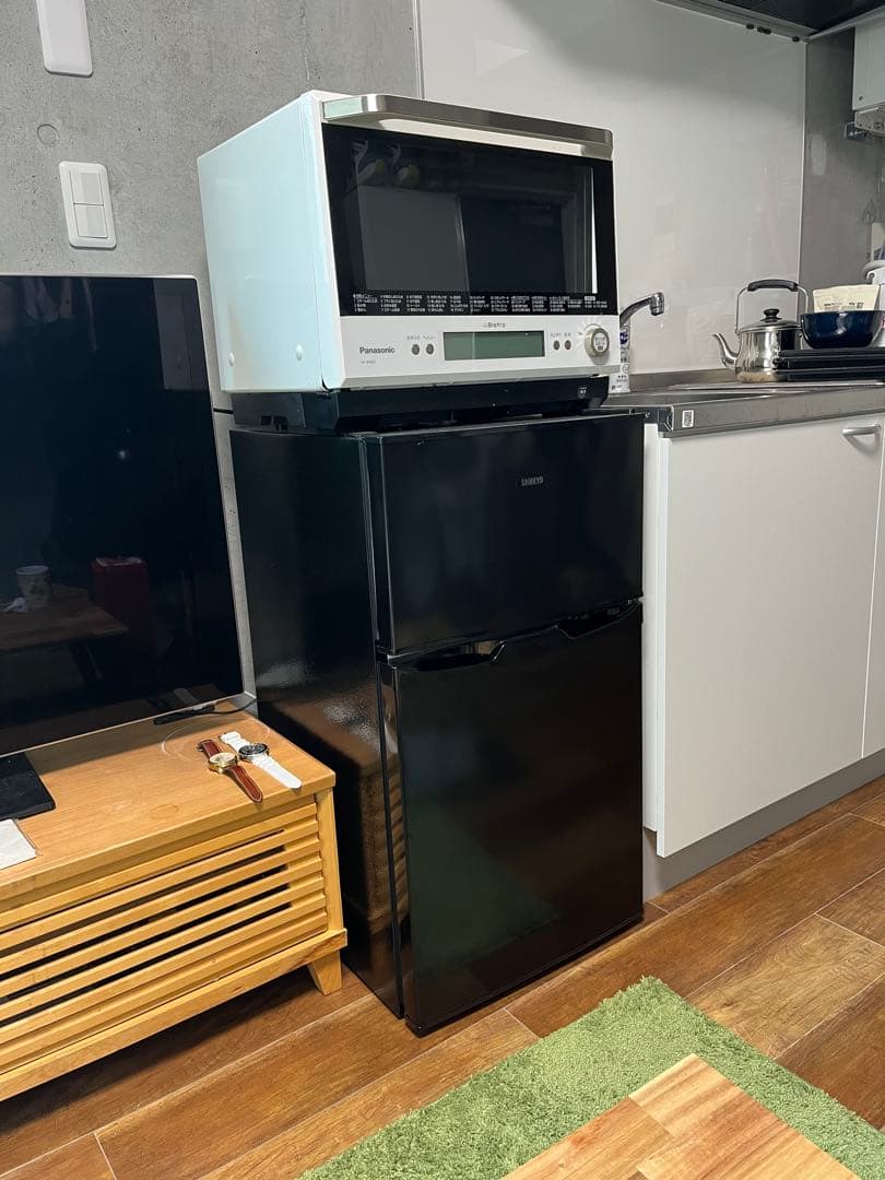 【美品】SAMKYO 95L 冷蔵庫 使用期間３ヶ月のみ