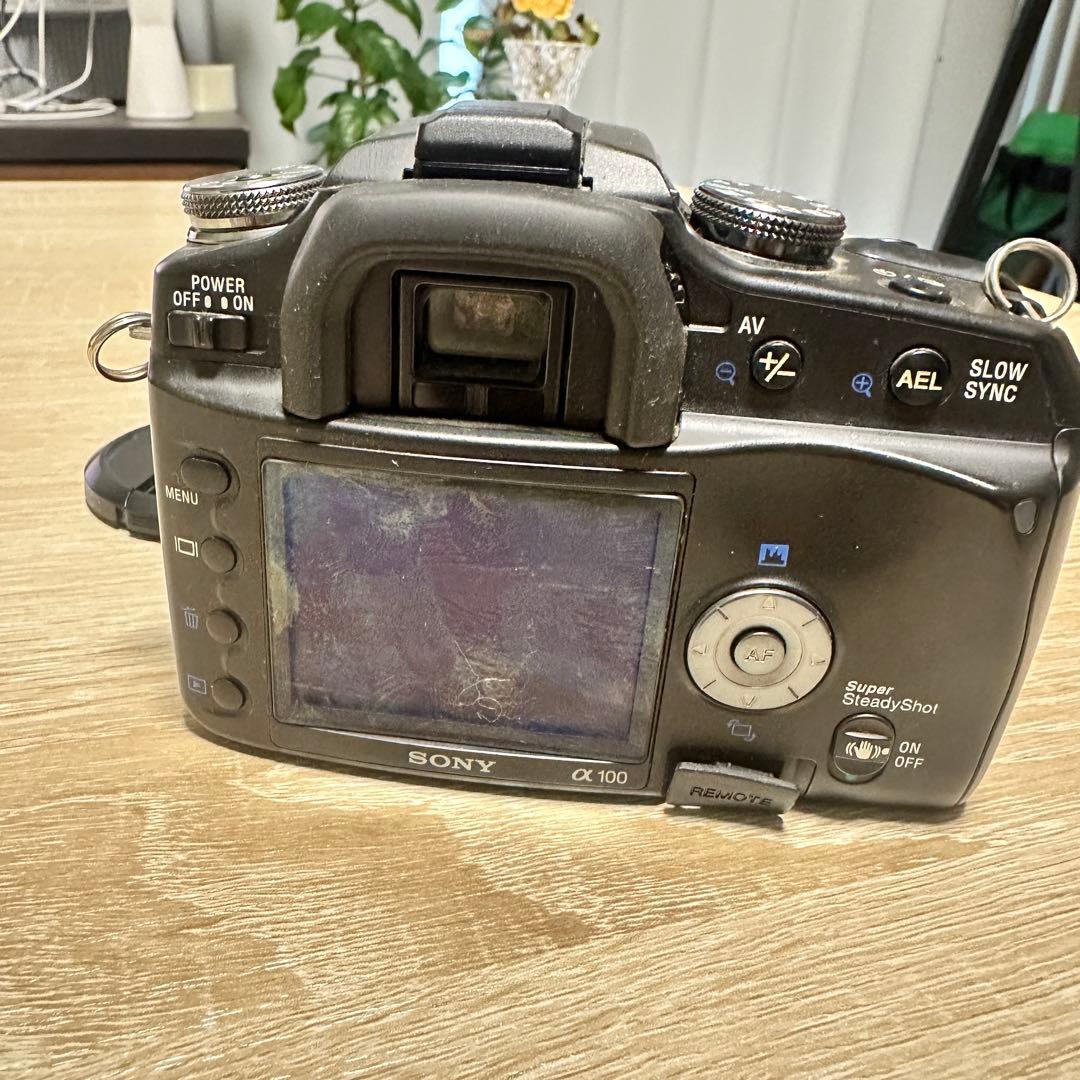 SONY α100 デジタルカメラ レンズ付き