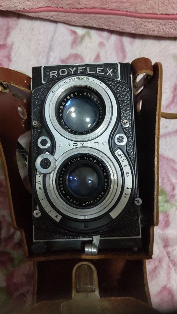 早田カメラOH済 Royflex ロワフレックス 二眼レフカメラ