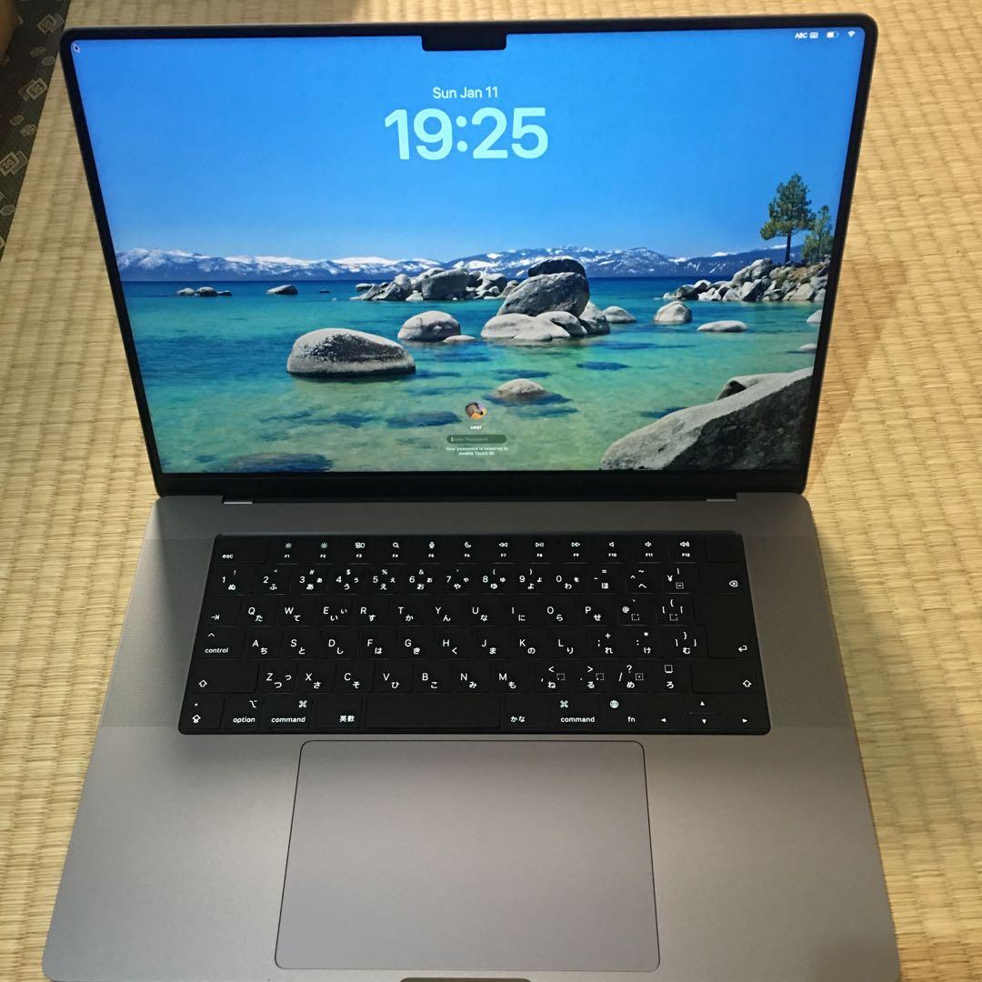 極美品MacBookPro 16インチ M1 32/500GB 16コア