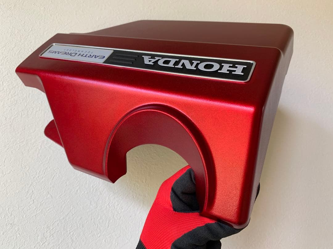 3倍赤いエンジンカバー【うさ出品】