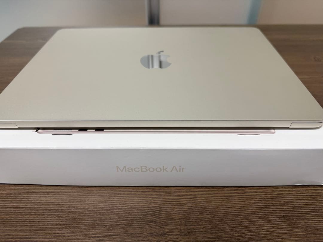 極美品Appleケア有MacBook air M2 16GB 大人気スターライト