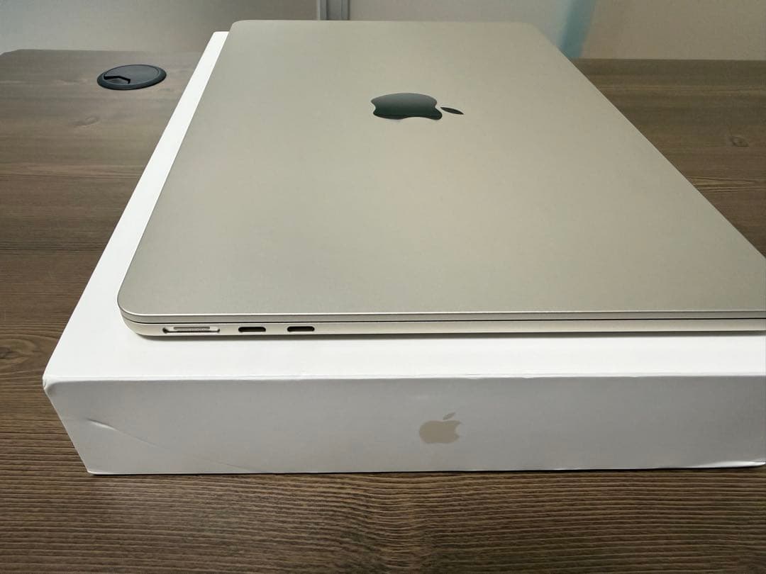 極美品Appleケア有MacBook air M2 16GB 大人気スターライト