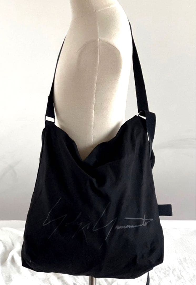 ヨウジヤマモト ☆ 美品 キャンバス ショルダーバッグ