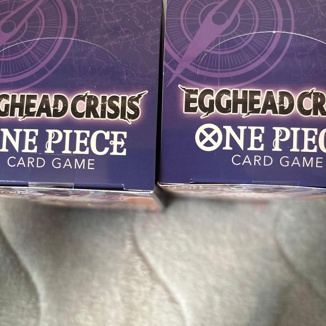 ワンピースカード　エッグヘッドクライシス　テープ付き4ボックス