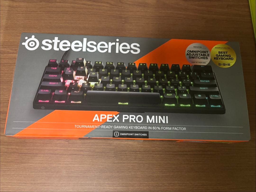 (ほぼ新品)SteelSeries Apex Pro Mini US キーボード