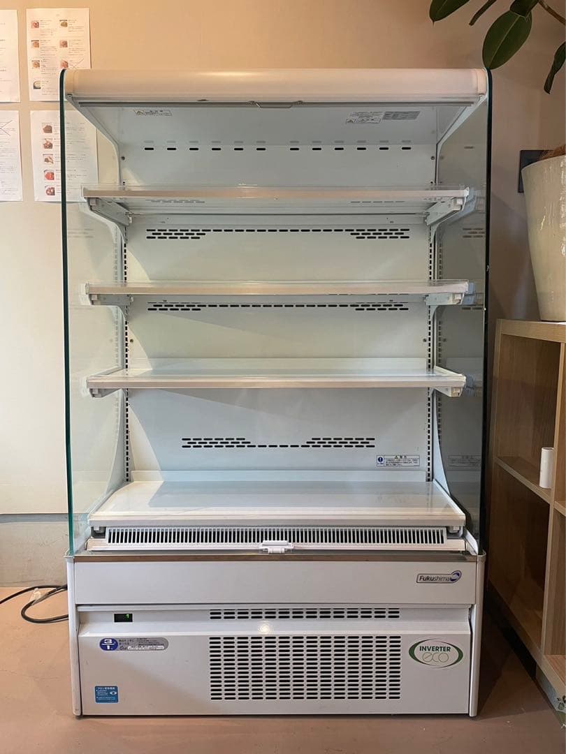 フクシマ　リーチイン　冷蔵　ショーケース
