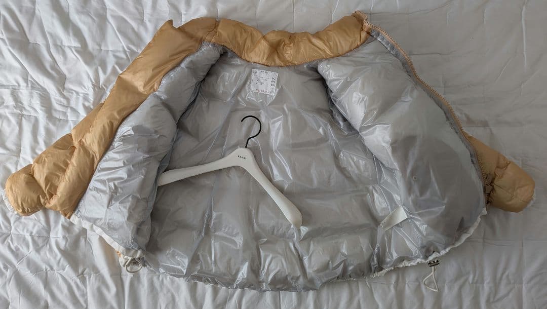 sacai サカイ Puffer アシンメトリー ダウンジャケット