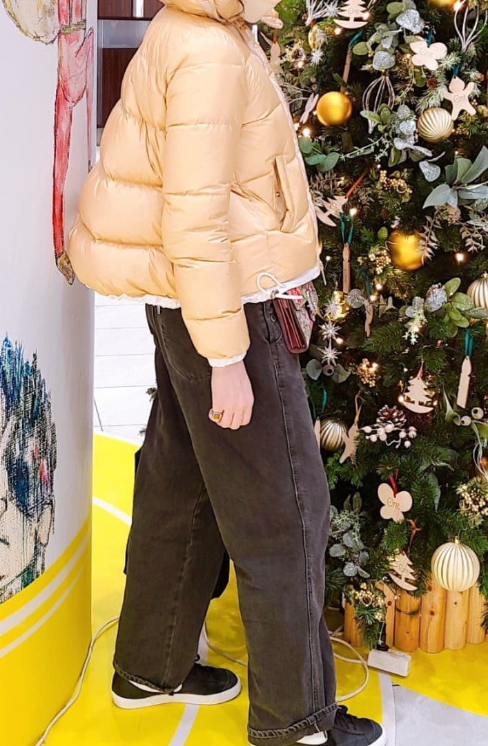 sacai サカイ Puffer アシンメトリー ダウンジャケット