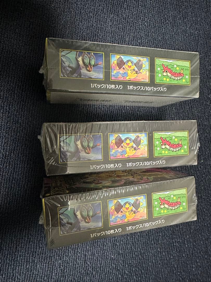 ポケモンカード MEGA ドリームEX 3box ボックス シュリンク付き