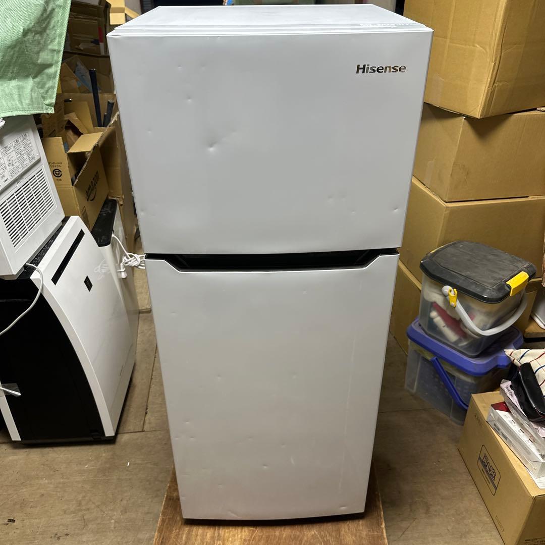 ハイセンス冷凍冷蔵庫　120L 強化ガラス棚　2021年製