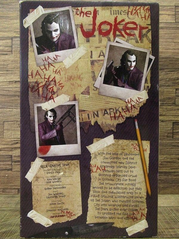 未開封 NECA ネカ バットマン ダークナイト ジョーカー 1/4 フィギュア