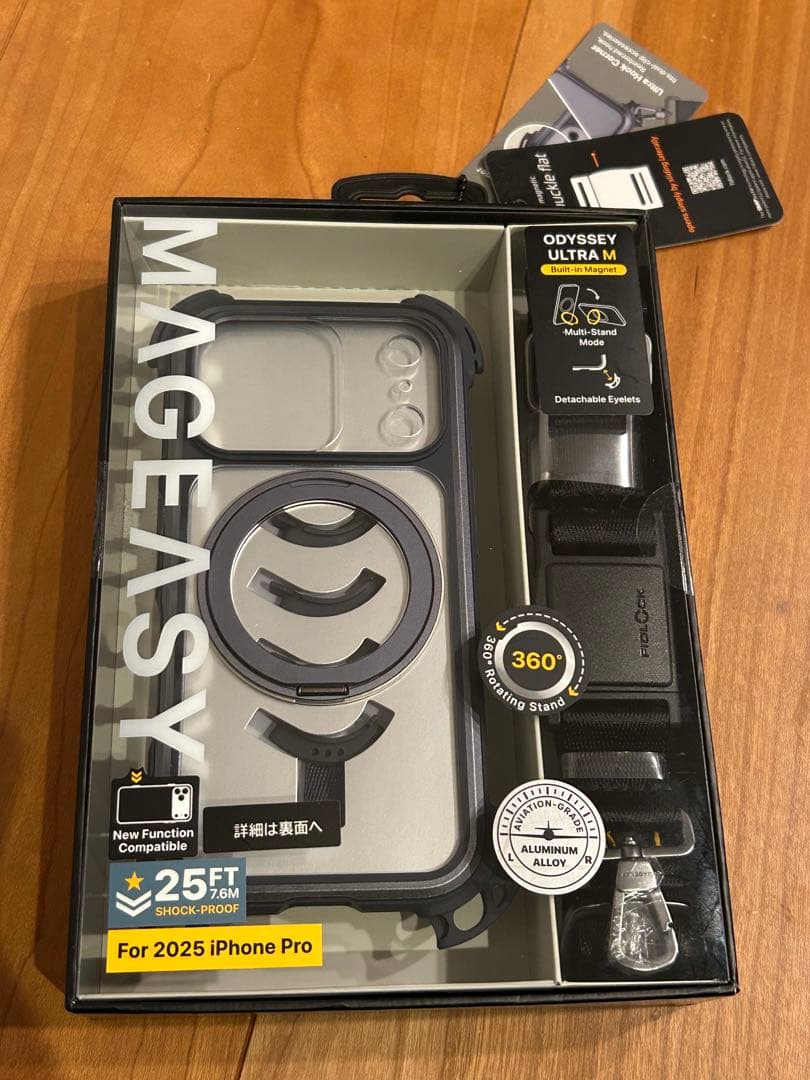 iPhoneアクセサリー MagEasy Odyssey Ultra M iPhone 17 Pro
